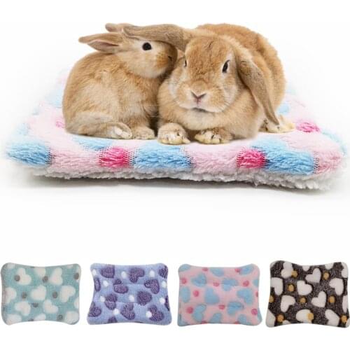 Small Animal Guinea Pig Hamster Bed House Winter Warm Squirrel Hedgehog rabbit Chinchilla Bed mat House Nest Hamster Accessories