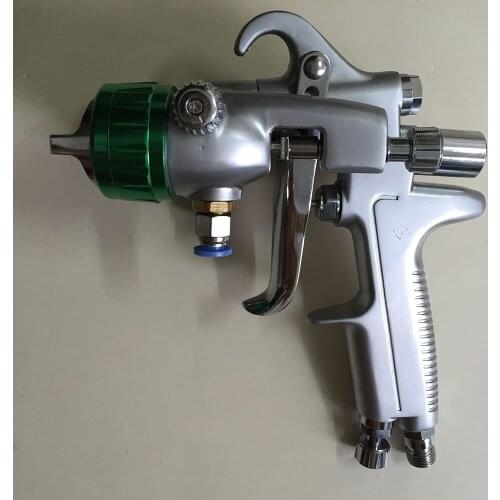 SAT1189 automotive paint gun high pressure chrome plating paint gun double nozzle pressure feed pneumatic painting spray guns