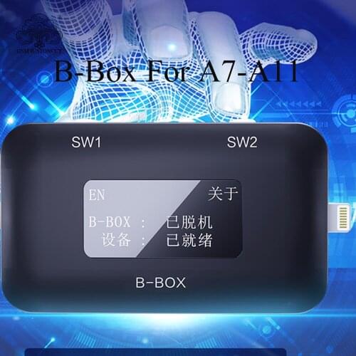 JC B-BOX DFU BLACK TOOL forIphone A7-A11 One Key Purple Mode No Disassembly Required HDD Reading PAD Programming Same DFU