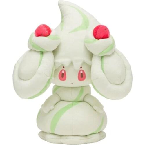 Authentic Japan Game Anime Pokemon Alcremie Plush Toy Soft Stuffed Dolls 24cm Kawaii Kid Gift