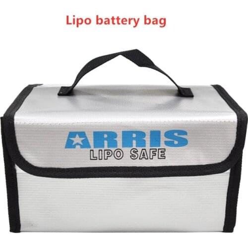 192g weight LIPO Bag Battery Safe Safety Bag Fireproof Explosion-proof Battery Storage Bag for RC Racing Drone Multicopter