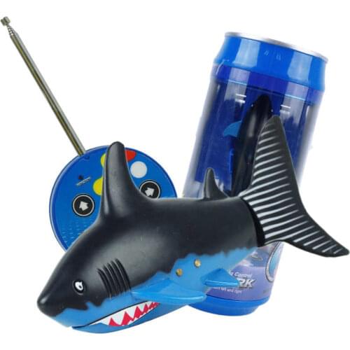 RC Shark Remote Control Fish Summer Water Toy Fish Children Toys Shark Toy With Light Electric Simulation Shark Toy