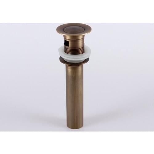 2015 Hot Sale Sink For Bathroom Lavabo Fishing Bathroom Spring Type Flap Drainer Fashion Antique Vintage Copper Basin Hydathode