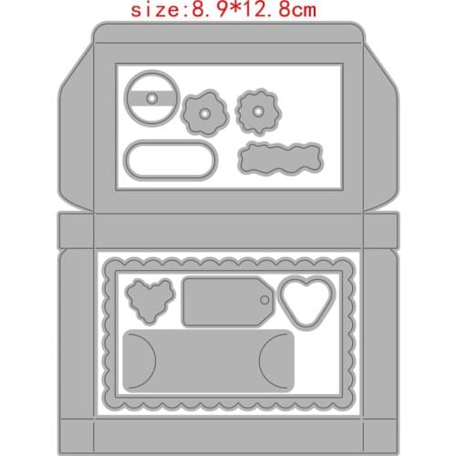 Sirius Street coffee cup Metal Cutting Dies Stencils Template for DIY Scrapbooking Embossing Paper Cards Album Making Craft Die