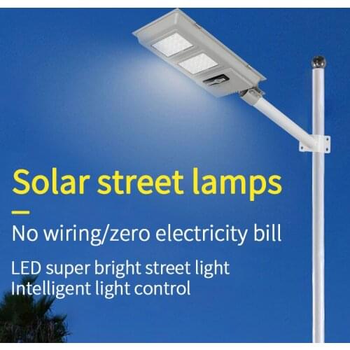 Solar Lights LED Super Bright Street Lights Garden Lights Street Lights Waterproof Outdoor Lighting Free Wiring 0 Electricity