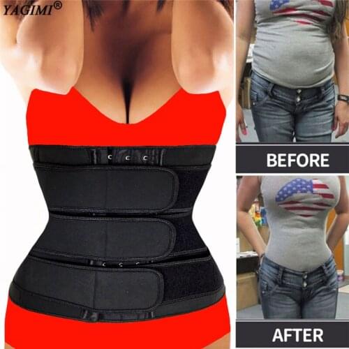 Waist Trainer Slimming Belt Sauna Sweat Faja Tummy Shaper Shaper Trimmer Straps Modeling Shapewear Body Binders Shaper Girdles