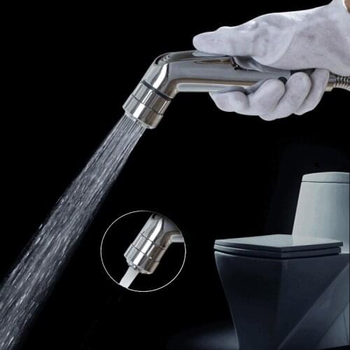 Bathroom Hand Held Bidet Spray Toilet Shower Sprayer Set 2 Mode Bidet ABS Portable Shattaf Jet Health Cleaning Bidet Hose Holder
