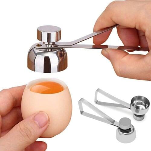 1Pcs Metal Egg Scissors 304 Stainless Steel Egg Topper Egg Shell Opener Creative Cooking Accessories Household Kitchen Gadgets