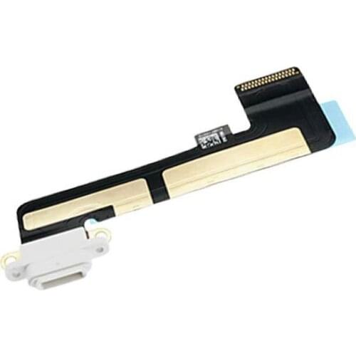 10Pcs/lot White/Black Color Charging Port Dock Connector Flex Cable for Apple iPad Mini