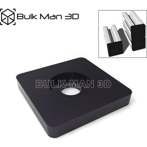 10pcs/lot Black Anodized V-Slot End Cap for V-slot Linear Rail