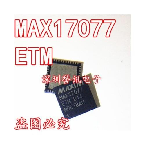 100% New original MAX17077 MAX17077ETM