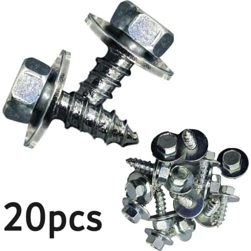 20pcs Screws Underrun Protection Underbody Fender Screw For BMW Opel Ford Vari Skoda Seat Modelli
