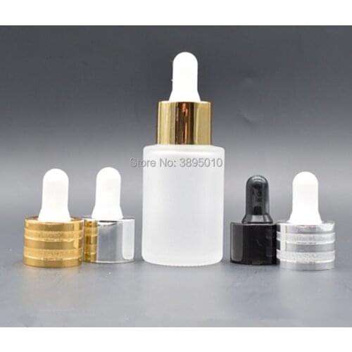 30ML Frosted Glass Dropper Essential Oil Bottle,1oZ serum Vial,Skin Care Cosmetic Packaging,Eye Cream Essence Glass Bottle F1079