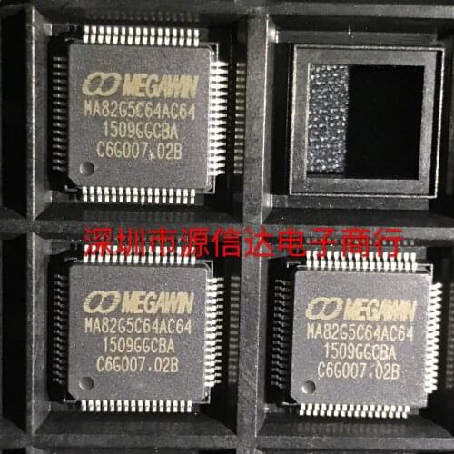 5PCS MA82G5C64 MA82G5C64AC64 MEGAWIN Shengquan LQFP64 brand new original