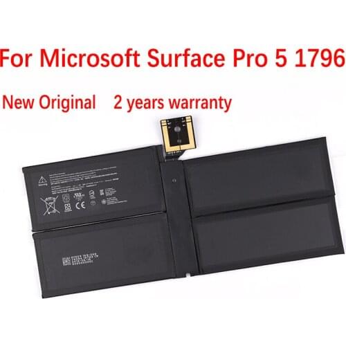 DYNM02 G3HTA038H 5940mAh Laptop Battery For Microsoft Surface Pro5 1796 PRO 5 7.57V 45Wh