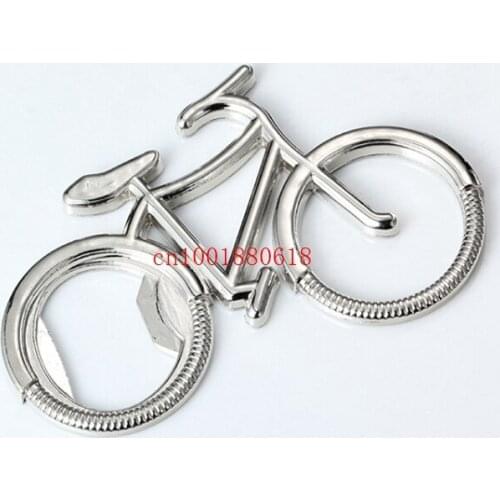 Free Shipping Fashion Bike Bicycle Metal Beer Bottle Opener keychain key rings Wedding Favors Gift,200pcs/lot