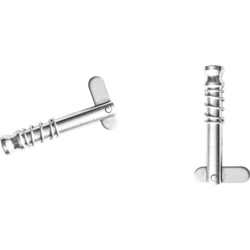 2 Piece Stainless Steel Quick Release for Marine Boat Bimini Top Deck Hinge