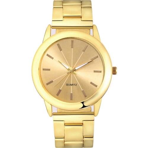 Lovers Watch Women Rose Gold Bracelet Stainless Steel Wristwatch Fashion Dress Casual Small Ladies Watches Gold Men Quartz Clock