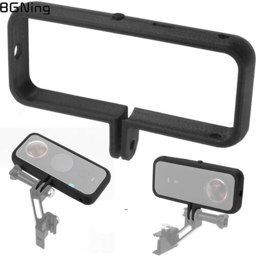 3D Panoramic Camera Cage for Insta360 ONE x2 XR X1 Rig Housing Frame Border Protector Tripod Adapter for Gopro Mounting Holder