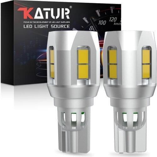 2pcs T16 T15 W16W LED Canbus Reverse Backup Lamp For VW Polo Golf 4 5 7 6 Beetle Passat B5 B6 B7 T5 Touran Bora T4 Touareg White