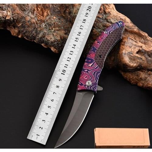 Hot Sale Folding Knife Stainless Steel Outdoor Self-defense Knife Multifunctional Field Tactical Knifes
