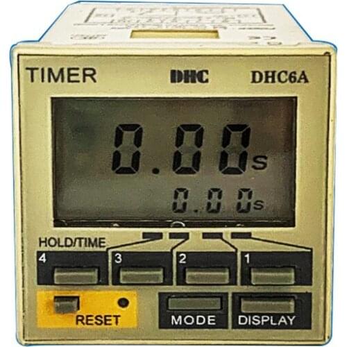 DHC time relay DHC6A multi-function time relay liquid crystal display time relay