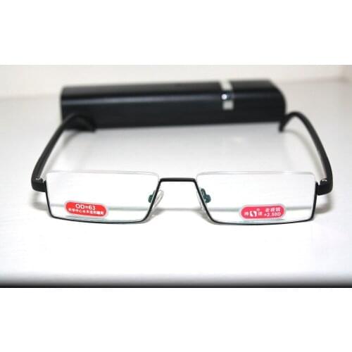 Up-half Rim Modern Business Man Gentlemen Antireflective Coating Non Spherical Reading Glasses+1.0 +1.5 +2.0 +2.5 +3.0 +3.5+4.0