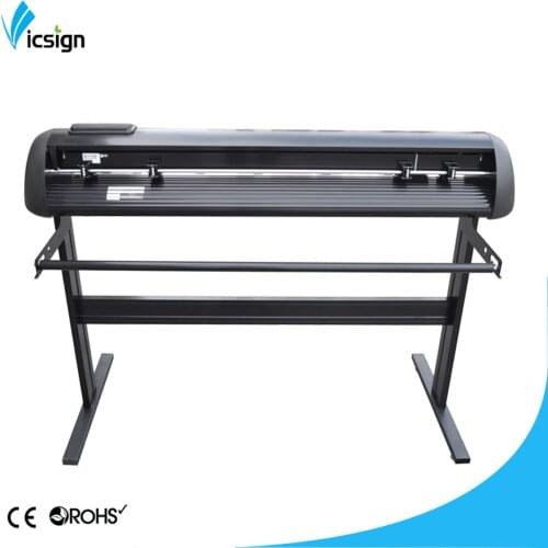 Vicsign 48" HSQ1200 Vinyl Sticker Cutting Plotters Machine With Servo Motor/Automatic Contour Cutting Self Adhesive Roland Blade