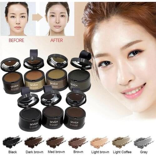 Haar Shadow Poeder Haar Lijn Gemodificeerde Reparatie Haar Shadow Trimmen Poeder Make-Up Haar Concealer Natuurlijke Cover Beauty
