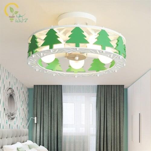 Christmas Tree Ceiling Lights Childrens room Lighting Led Ceiling Lamps for boys and girls bedroom lamp Creative Cartoon Lamp