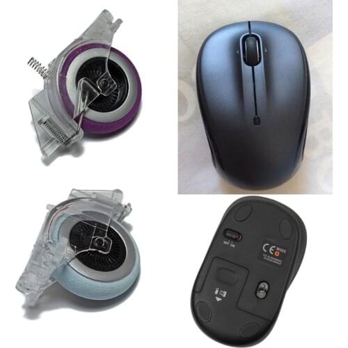 B2EA Mouse Scroll Wheel Pulley Mice Wheel Roller Replacement Part for logitech M325/M525/M545/M585 Gaming Mouse