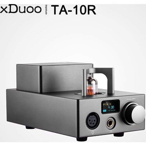 XDUOO TA-10R TA10R AK4493EQ XU208 Tube Headphone Amplifier AMP USB DAC 2000mW Output 384Khz DSD256 RAC Optical Coaxial Input