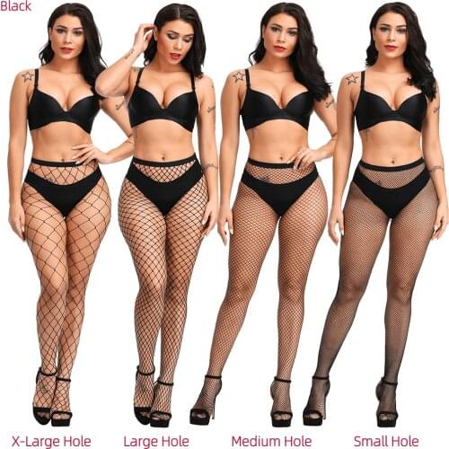 Party Hollow Out Sexy Pantyhose Female Mesh Black Women Tights Stocking Slim Fishnet Stockings Club Party Hosiery Lolita Tights