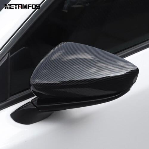 For Mazda 3 M3 Axela 2019 2020 Sedan Chrome Side View Rearview Door Mirror Cover Trim Protection Cap Accessories Car Styling