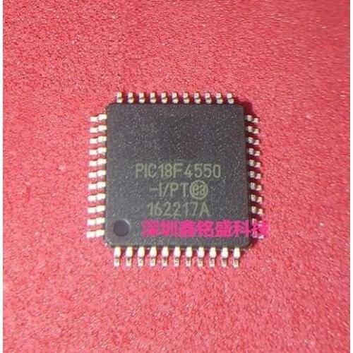 1pcs/lot PIC18F4550 PIC18F4550-I/PT TQFP44