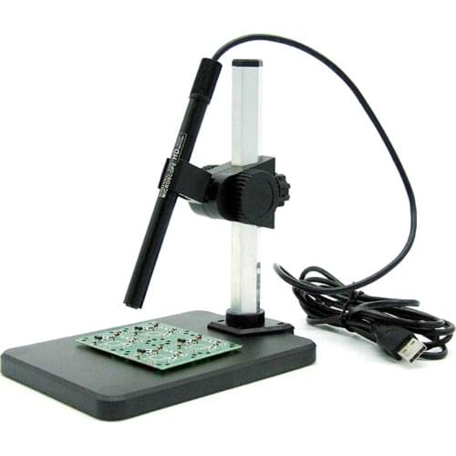 1PC Portable USB Digital Long Strip Microscope 6 LED Light Magnifier Continuous Magnification (1X ~600X) SMT Check/Beauty/Dental
