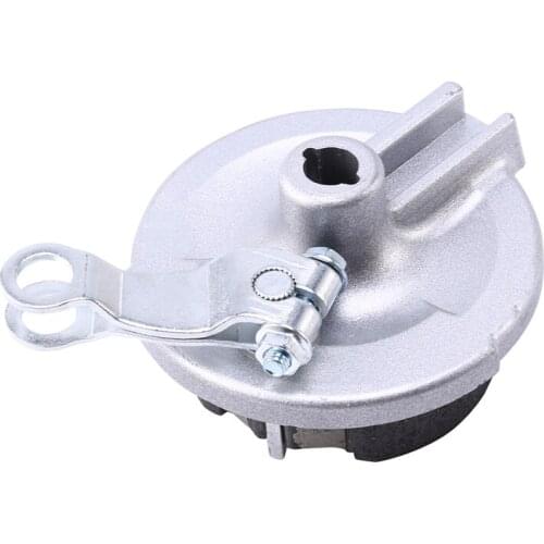 DHBH-Drum Brake Pads for Front and Rear Wheel Brake Aluminum Cover for 10 inch Hub 12 Inch Small Wheels Rims CRF50