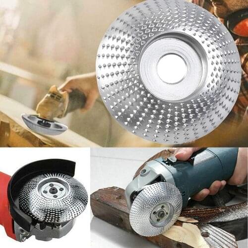 Wood Carving Disc Woodworking Grinding Wheel Rotary Disc Sanding Abrasive Disc Tools for Angle Grinder Polishing 16/22MM Bore