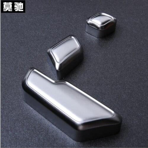 Car styling Chrome Car Door Seat Adjust Button Switch Cover Trim for Mercedes Benz GLK/E/C /CLS/GLA/GL/ML W204 W205 W212 W218