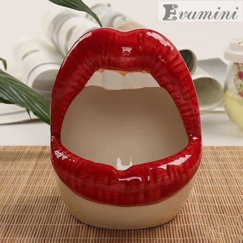 Ceramic Vase Ashtray