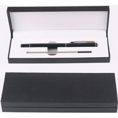 Metal Ballpoint Pen Gift Pen Office Birthday Gifts Ballpoint Pens Engraved Name Private Laser Customized Logo Gift Box Pen