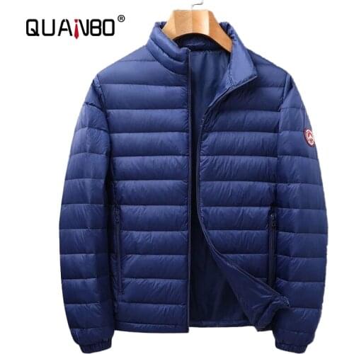 Plus Size 5XL 6XL 7XL Mens Autumn Winter Park Down Jacket 2021 New Arrivals Mens Lightweight Water Resistant Down Puffer Jacket