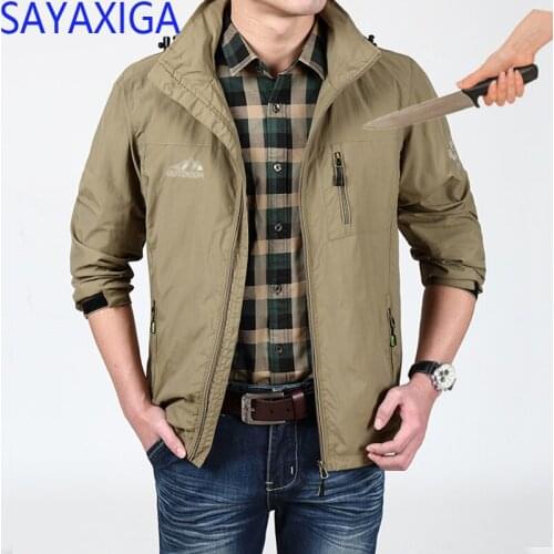 2018Self Defense Cut Jacket Anti-Cut Anti-Knife Cut Resistant Tactical Men Jacket Cut Clothing Security hooded Soft Stab jackets