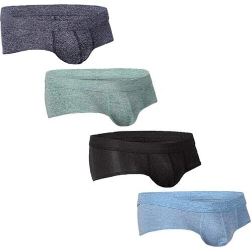 Man Boxer Shorts Underpants Calecon Homme Cotton Seamless Bulge Pouch Underwear Male Micro Boxershorts Gay Panties Homewear XL