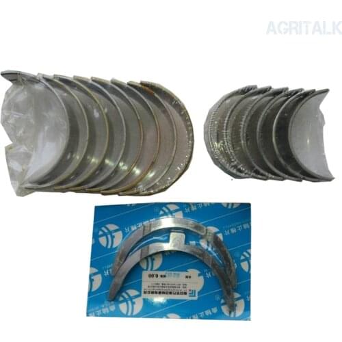 Set of STANDARD size main bearings, rod bearings and thrust rings for Yangdong engine Y380T / Y385T, part number