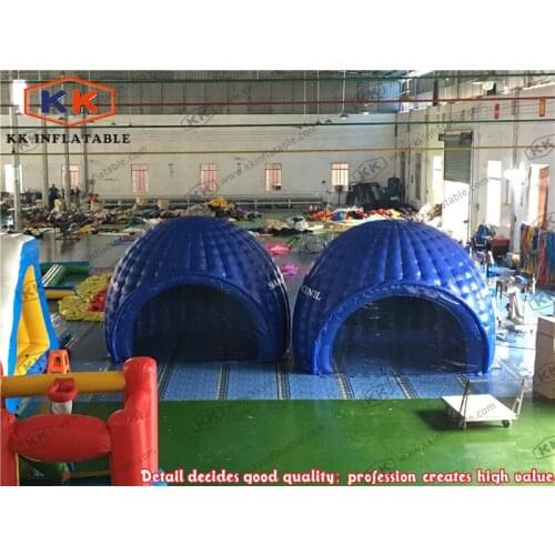 Half-Moon Inflatable Igloo Tent Stage Tent Air Dome Luna Tent