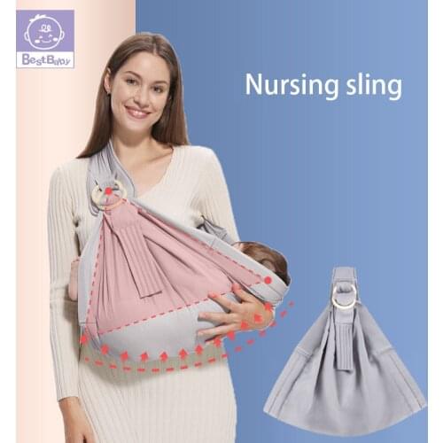 New Cartoon Child Sling Wrap Swaddling Kids Nursing Pouch Front Carry For Newborn Infant Baby Carrier Adjustable Breathable