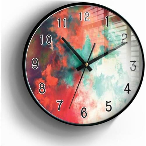 New 3D Wall Clock Simple Series HD Wall Clock Modern Design Silent Movement Wall Clock Large Size Home Decoration