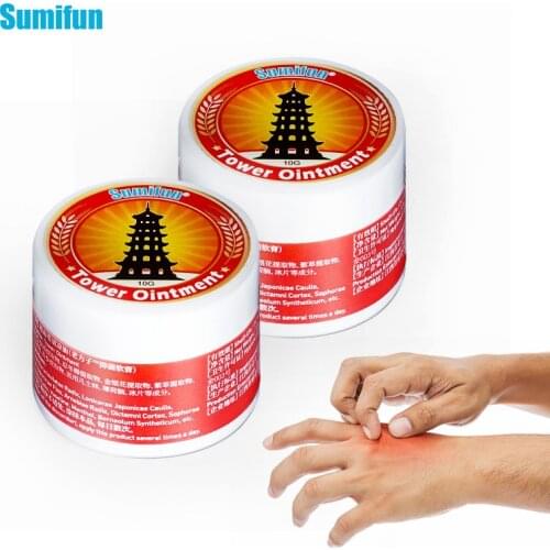 Golden Tower cooling oil, mosquito bites, motion sickness, refreshing and refreshing 10g/bottle Free shipping