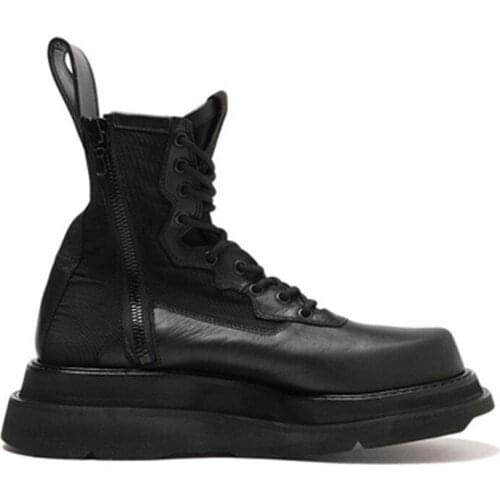 Couples han edition fashion leather boots mens leather boots man Martin really shoes hardy antiskid men leather boots